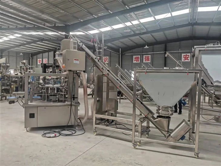 Cocoa Coffee Powder Zipper Pouch Packaging Machine