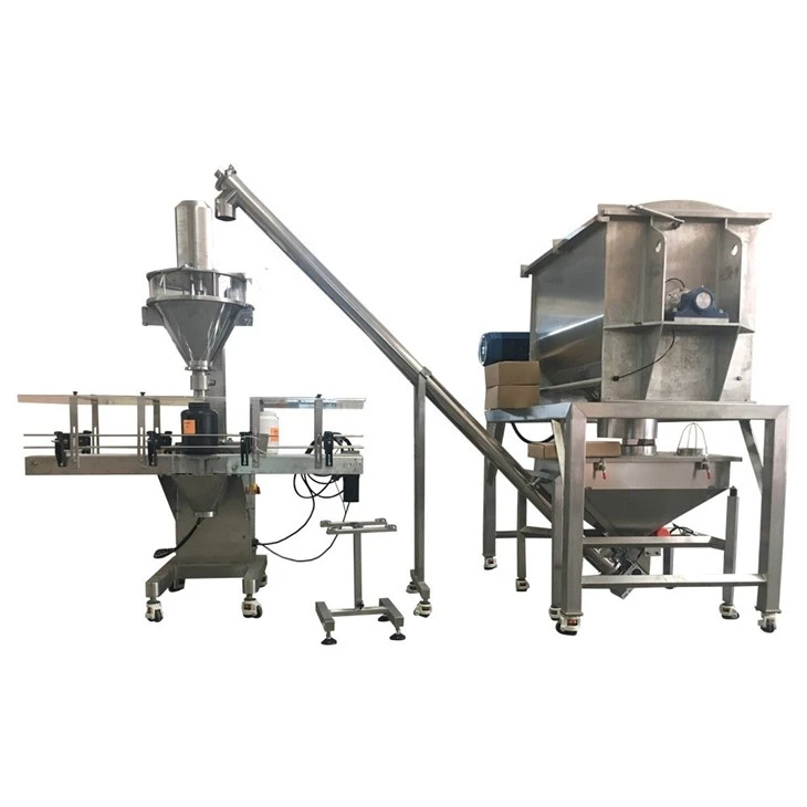 Jar Filling Line For Powder