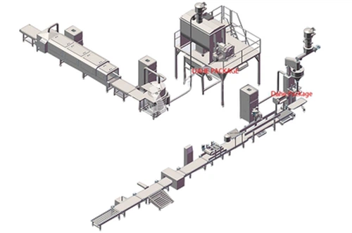 खाद्य पाउडर के उत्पादन में पाउडर मिश्रण